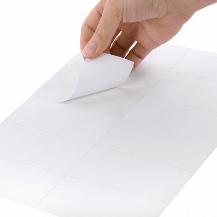 Этикетка самоклеящаяся 105х48 мм, 12 этикеток, белая, 80 г/м2, 50 листов, STAFF BASIC, 115648 Этикетка самоклеящаяся 105х48 мм, 12 этикеток, белая, 80 г/м2, 50 листов, STAFF BASIC, 115648