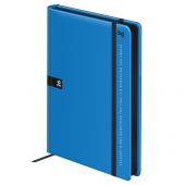 Ежедневник датированный 2026, А5, 7БЦ BG"Monochrome. Ocean", синий, soft touch