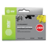 Картридж струйный CACTUS (CS-PGI2400XLY) для CANON iB4040/MB5040/MB5340, желтый Картридж струйный CACTUS (CS-PGI2400XLY) для CANON iB4040/MB5040/MB5340, желтый