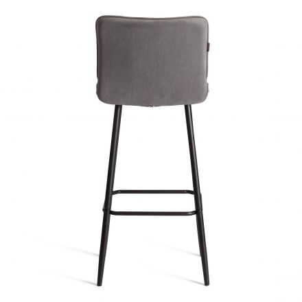 Барный стул Bari/Бари велюр, серый, 29, 45х56х110 см Барный стул Bari/Бари велюр, серый, 29, 45х56х110 см