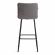 Барный стул Bari/Бари велюр, серый, 29, 45х56х110 см Барный стул Bari/Бари велюр, серый, 29, 45х56х110 см
