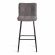 Барный стул Bari/Бари велюр, серый, 29, 45х56х110 см Барный стул Bari/Бари велюр, серый, 29, 45х56х110 см