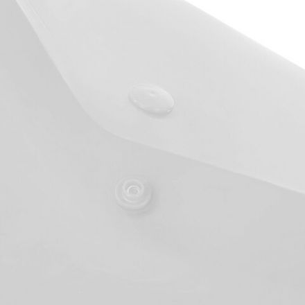 Папка-конверт с кнопкой А4, BRAUBERG "UNIVERSAL", до 100 листов, вертикальная, прозрачная, 0,15 мм, 273075