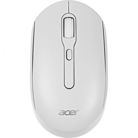 Мышь компьютерная Acer OMR308 белый оптичес. 1600dpi/4but беспроводная USB
