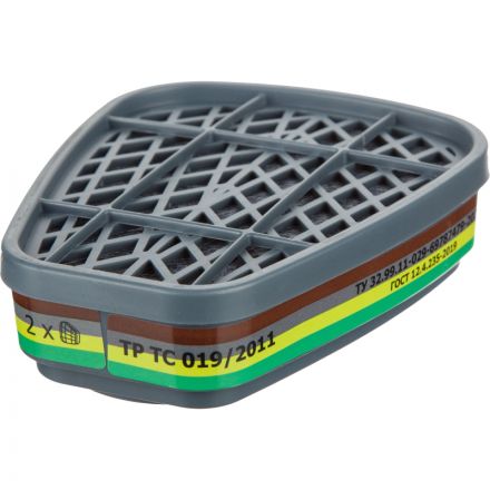 Фильтр противогазовый PHSV 92001, А1В1Е1К1, 2 шт/уп Фильтр противогазовый PHSV 92001, А1В1Е1К1, 2 шт/уп