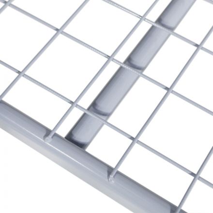 Кровать УМ_металлическая разборная одноярусная В2.02 серая