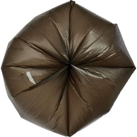 Мешки для мусора на 60 литров Концепция быта черные (15 мкм, в рулоне 20 штук, 58x65 см)