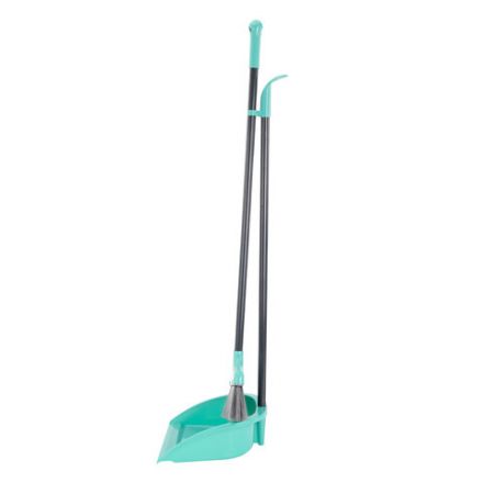 Совок для мусора КОМПЛЕКТ щетка + совок + 2 рукоятки 80 см и 87 см с резьбой, ЛЕНИВКА, ЛЮБАША, 700056 Совок для мусора КОМПЛЕКТ щетка + совок + 2 рукоятки 80 см и 87 см с резьбой, ЛЕНИВКА, ЛЮБАША, 700056