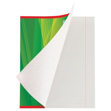 Тетрадь А5, 48 л., STAFF, скоба, клетка, офсет №2 ЭКОНОМ, обложка картон, "ОДИН ЦВЕТ" (линии), 402781