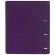 Тетрадь на кольцах БОЛЬШАЯ А4 (240х310 мм), 120 листов, под кожу, клетка, BRAUBERG "Joy", фиолетовый/светло-фиолетовый, 404506