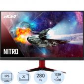 Монитор Acer Nitro (UM.HV1CD.Z01)27/FHD/IPS/280Hz/350cd/0,5ms/HDMI/DP