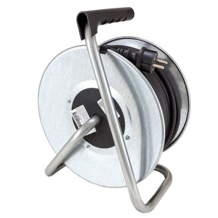 Удлинитель КОМУС КГ 3х1,5кв.мм. 50м 16А 4 гнезда с/з.,с/загл.,термоавт,IP44