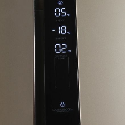 Холодильник Hyundai CS5073FV 3-хкамерн. шампань (CS5073FV ШАМПАНЬ СТЕКЛО) Холодильник Hyundai CS5073FV 3-хкамерн. шампань (CS5073FV ШАМПАНЬ СТЕКЛО)