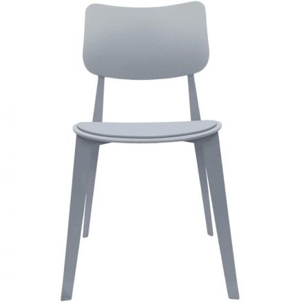 Стул для столовых SHT-S110-P серый/серый   219565