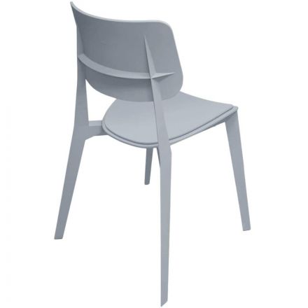 Стул для столовых SHT-S110-P серый/серый   219565