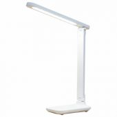 Настольная лампа светильник беспроводная SONNEN PT-102, USB, LED, 3 Вт, 3 режима, белый, 238777