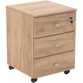 Тумба выкатная Easy LT Оптима 400x420x530 3 ящ. Дуб крафт золотой