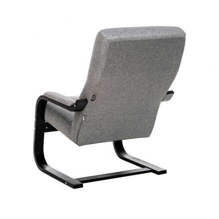 Кресло Leset Оскар, Венге, Malmo 90, Ткань Рогожка