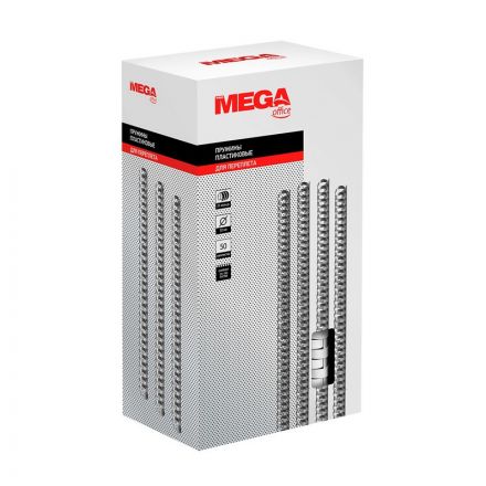 Пружины для переплета пластиковые Promega office 32 мм белые (50 штук в упаковке)