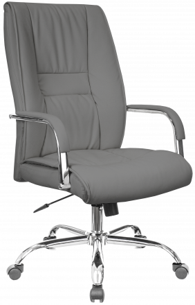 Кресло Everprof Kent TM Экокожа Серый
