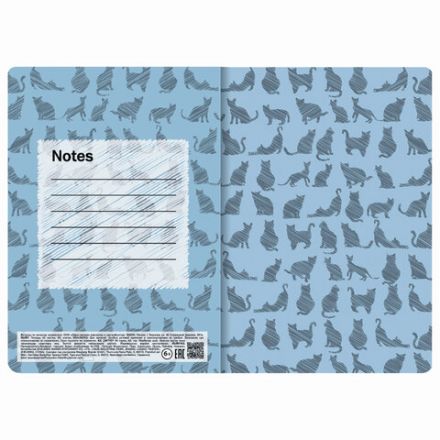 Тетрадь 40 л. в клетку обложка SoftTouch, бежевая бумага 70 г/м2, сшивка, А5 (147х210 мм), ВОЛК В ОЧКАХ, BRAUBERG, 403767 Тетрадь 40 л. в клетку обложка SoftTouch, бежевая бумага 70 г/м2, сшивка, А5 (147х210 мм), ВОЛК В ОЧКАХ, BRAUBERG, 403767