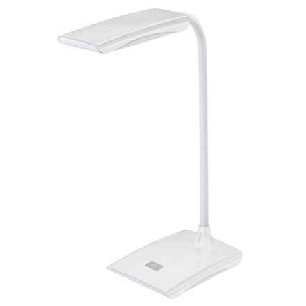 Светильник настольный SONNEN TL-LED-004-7W-12, на подставке, светодиодный, 7 Вт, 12 LED, белый, 235541