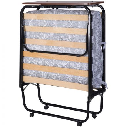 Кровать раскладная УМ_Элеонора-М с изголовьем венге