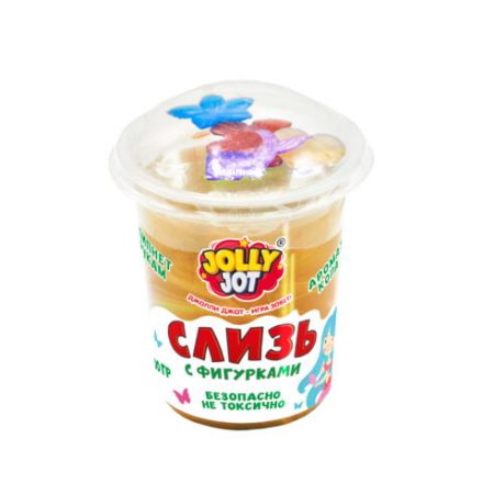 Слайм Слизь с фигурками, русалочки, 200 гр, АССОРТИ 3 вида, JOLLY JOT, 666666