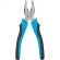 Плоскогубцы 180 мм TOPFORT из углеродистой стали с ручкой из ПВХ