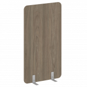 R-line Перегородки на металлических опорах на фетровых подпятниках DP.F-100-180 Вяз/Серый металл 1000*18*1800