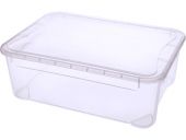 Ящик 555х390х190 31 л. "Кристал"  прозрачный