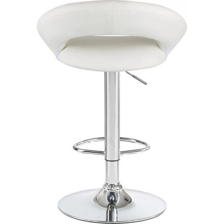Стул барный LO_DOBRIN MIRA LM-5001_CH-M_EL белый