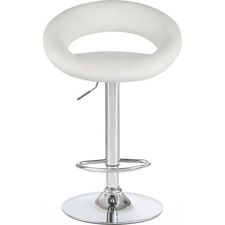 Стул барный LO_DOBRIN MIRA LM-5001_CH-M_EL белый