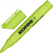 Маркер текстовыделитель KORES 1-4 мм желтый 36001 Маркер текстовыделитель KORES 1-4 мм желтый 36001