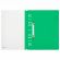 Скоросшиватель пластиковый с перфорацией BRAUBERG EXTRA, А4, 140/180 мкм, зеленый, 272896