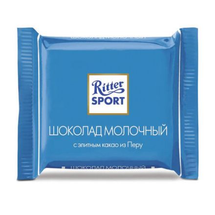 Шоколад порционный RITTER SPORT, набор 7 вкусов, 84 плитки по 16,7 г, R 484C
