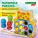 Сортер-рыбалка магнитный деревянный развивающий "Кот", BRAUBERG KIDS, 665246