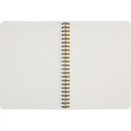 Бизнес-тетрадь А5,96л,кл,спир,пластик,тон.бл. Attache Bright colours Желтый Бизнес-тетрадь А5,96л,кл,спир,пластик,тон.бл. Attache Bright colours Желтый