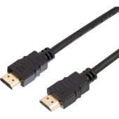 Кабель Bigtech (OAVDC12) HDMI 4K 2.0 M/M, 1 м, чер