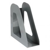 Лоток для бумаг вертикальный СТАММ "Фаворит", серый, ширина 90мм Лоток для бумаг вертикальный СТАММ "Фаворит", серый, ширина 90мм