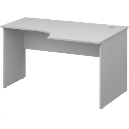 Стол SP Бюджет правый 2365.290 (402663) 1360х900/600х740 Белый шагрень