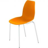 Стул обеденный SHT-ST29/S130 HD оранжевый ral2003/хром лак  239706
