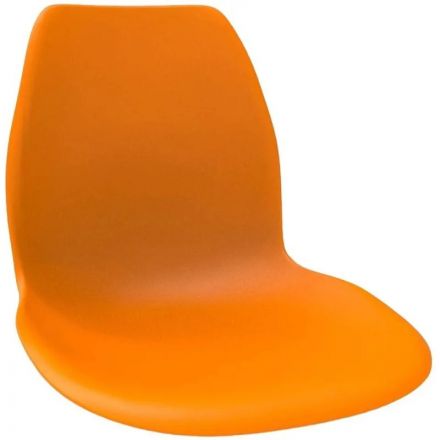 Стул обеденный SHT-ST29/S130 HD оранжевый ral2003/хром лак  239706