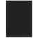 Табличка меловая настольная А4 (21x29,7 см), L-образная, вертикальная, ПВХ, ЧЕРНАЯ, BRAUBERG, 291292