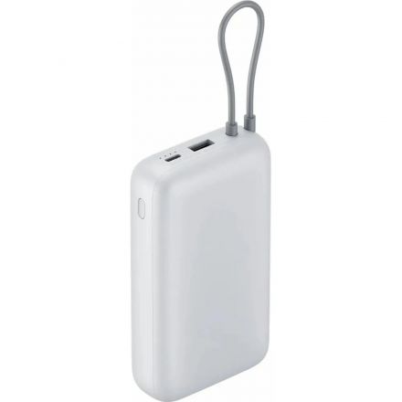 Внешний аккумулятор с встр.каб. Xiaomi BHR9738GL 20000mAh GL Light Gray