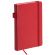 Блокнот А5 135x212 мм BRAUBERG "Edge", под кожу, резинка, держатель, 80 л., клетка, красный, 117147