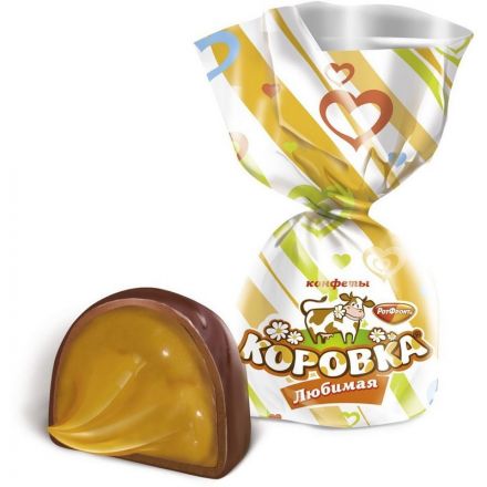 Конфеты шоколадные Рот Фронт Коровка Любимая 1 кг Конфеты шоколадные Рот Фронт Коровка Любимая 1 кг