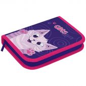 Пенал 1 отделение, 200*140*40 Berlingo "Scary cat", 2 откидные секции, полиэстер Пенал 1 отделение, 200*140*40 Berlingo "Scary cat", 2 откидные секции, полиэстер