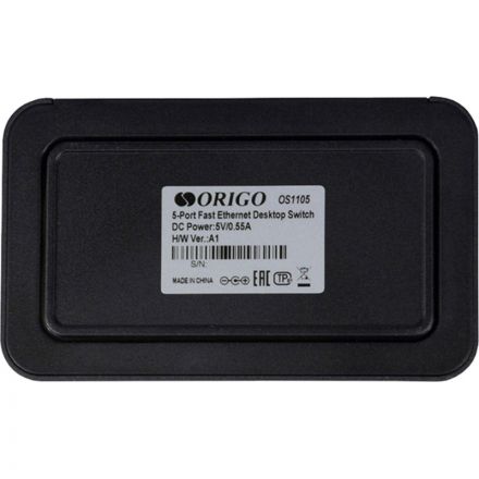 Коммутатор Origo OS1105 OS1105/A1A 5x100Мбит/с неуправляемый