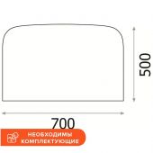 Приставка ED_Vita б/о V-5.3, дуб сонома